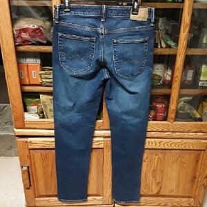 American Eagle Outfitters Dark Blue Slim Straight Jeans